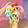 Bambola Peluche Mantello Originale Powerpuff Girls Kawayii Blossom Bubbles Buttercup Bambole Decorative Cartoni Animati Giocattoli Regali di Natale