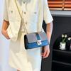 Elegant Textured PU Crossbody Bag Light Luxury Exquisite Underarm Bag Leisure Clutch Bag  Outdoor
