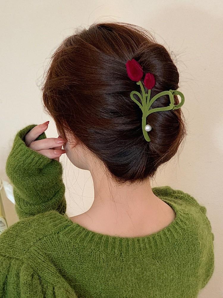 Premium Metal Shark Hair Clip for Women - Large Summer Headdress Hairpin, Unique Design