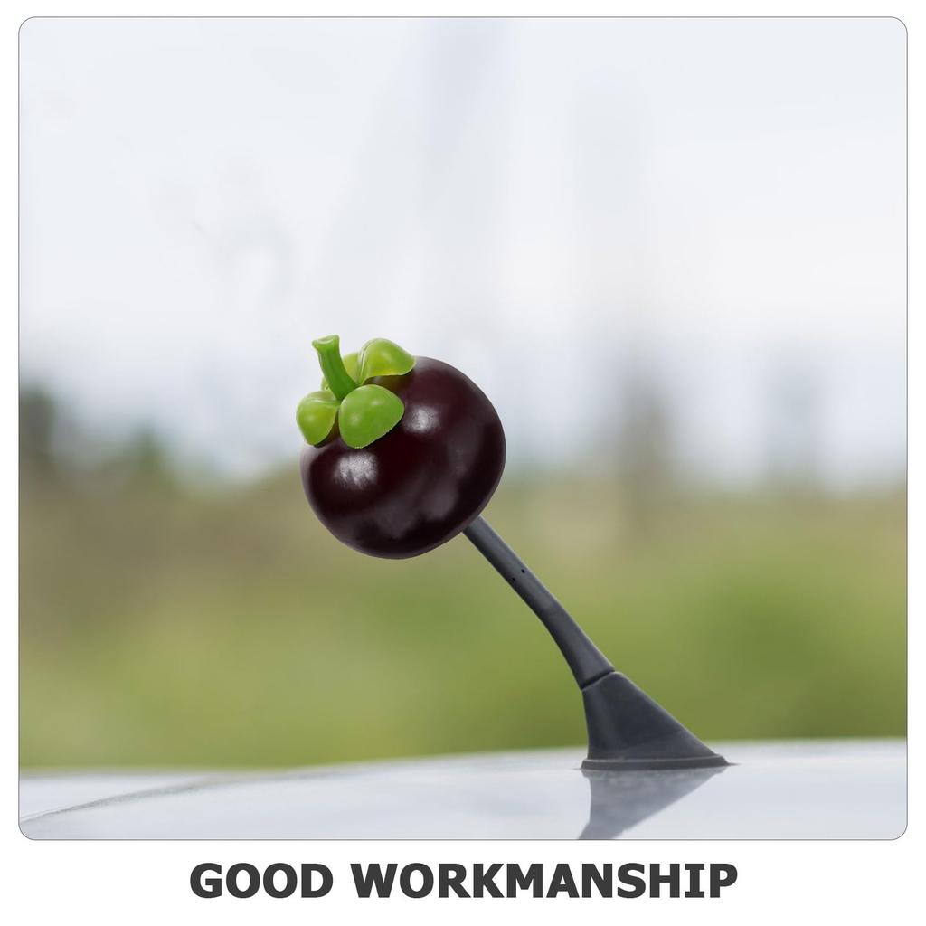 SOLUSTRE Car Antenna Decoration Car Antenna Topper Cute Dashboard Accessories Car Antenna Ball Auto