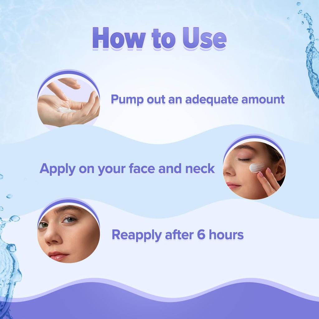 Aqualogica Illuminate+ Dewy Sunscreen Gel SPF 50+ PA++++ 30 g | Broad Spectrum Sun Protection | Lightweight & Luminous Skin