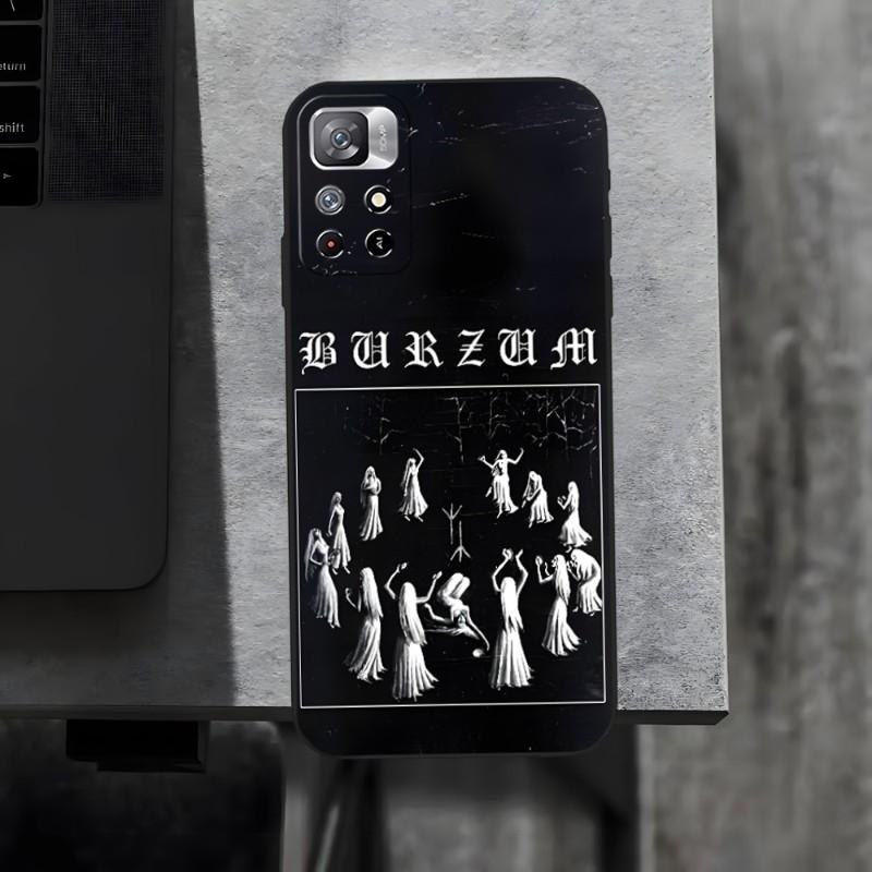 

Burzum Filosofem BRZM Phone Case For Xiaomi 13 12 11 9 Ultra Redmi Note 10 Lite POCO M4 M3 Pro Plus Black Soft Cover Xiaomi 9