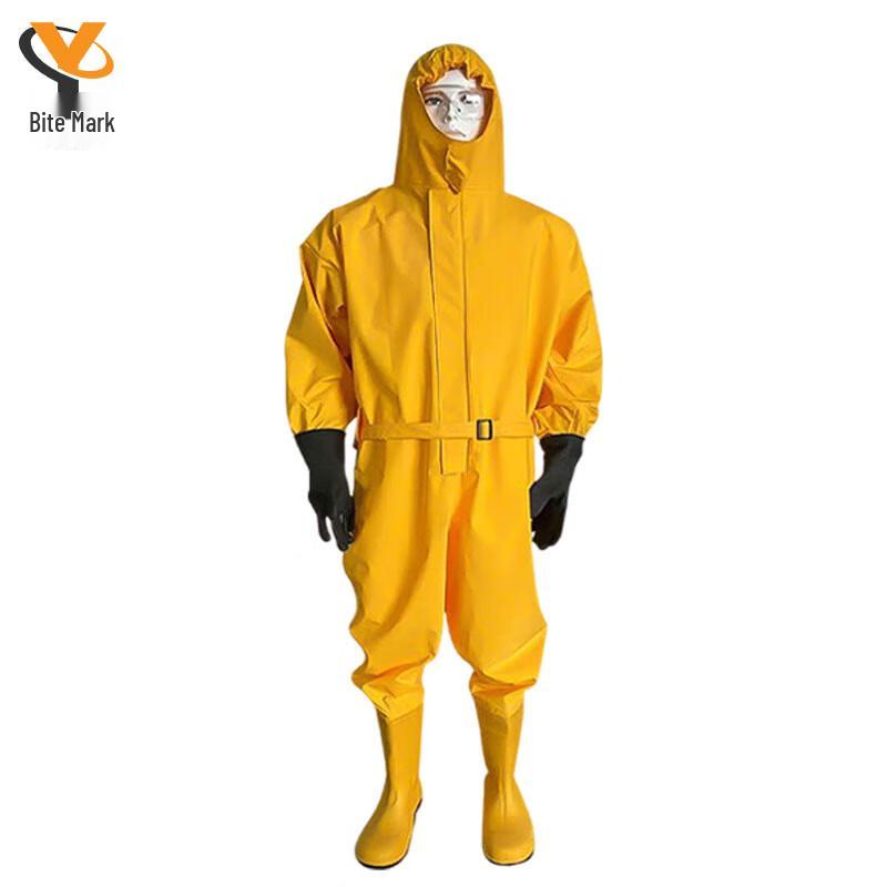 Leichter, halbgeschlossener, flammhemmender Chemikalienschutzanzug