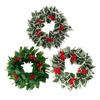 Christmas Decoration Home Artificial Green Leaves Red Fruit Simulation Garland