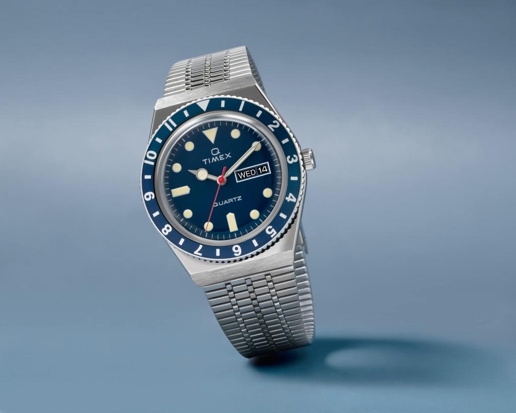 TIMEX Timex Watch Q Timex TW2U61900 Blue Dial Men's [Regular Import Product] [Parallel Import Product]