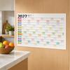 Wall Mounted 2027 Calendar Planner Sheet Large 365 Days Planner Sheet  Office Supplies