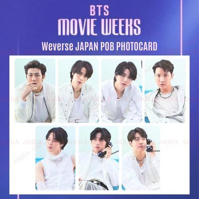 BTS MOVIE WEEKS ‘PERMISSION TO DANCE ON STAGE - LIVE’ Weverse POB PHOTO CARD