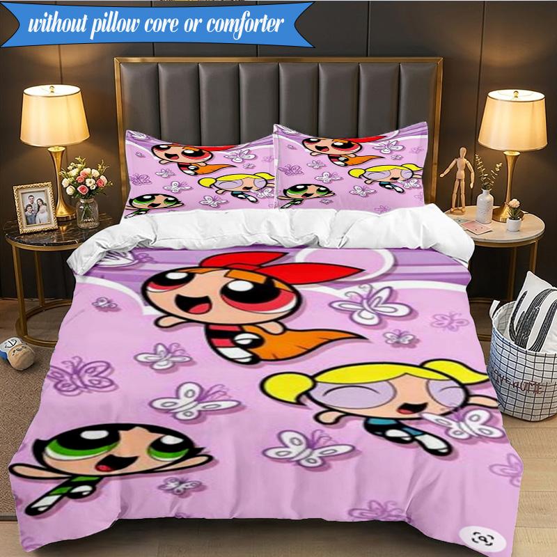 Power police  Adventure 3pcs K-pop music group Bedding set,Ideal for Bedroom, Dormitory,Including Duvet Cover And 2pcs Pillowcases,Fan gifts
