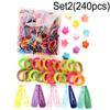 Girls Candy Color Nylon Rubber Band Child Women Safety Elastic Hair Band Ponytail Fragile Holder Slide Buckle Hair Clips Kid Hair