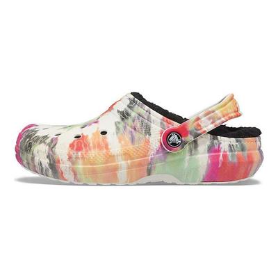 Klassischer gefütterter Clog mit Batikmuster Schwarz Multi Herren Sneaker 206341-0C4