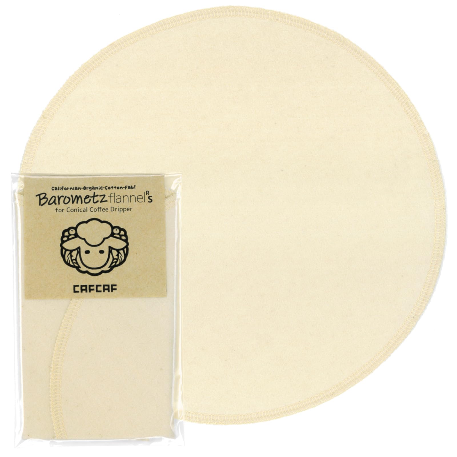 

CAFCAF Органический фланелевый кофейный барометц 1 фильтр, фланель, (RS)