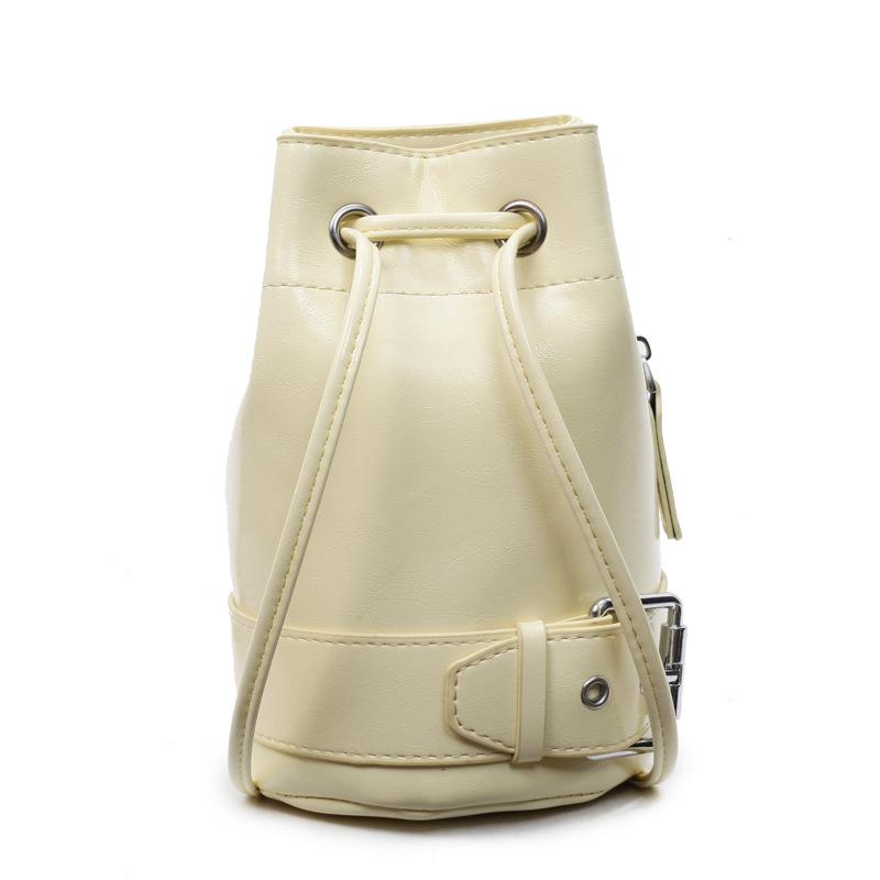 Nowa niszowa torba wiaderko, torba gwiazda ze sznurkiem, słodka i cool osobowość, suwak, listonoszka cross-body, codzienna torba na ramię