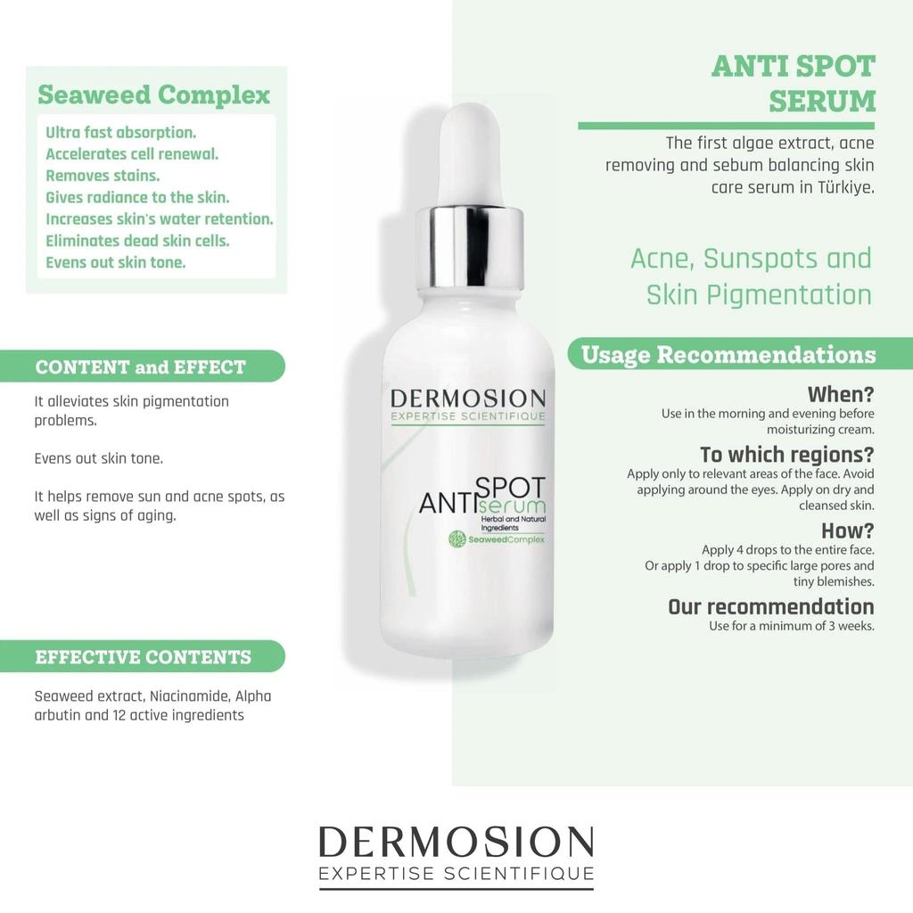 Dermosion Sérum anti-taches à l'extrait d'algues 30 ml