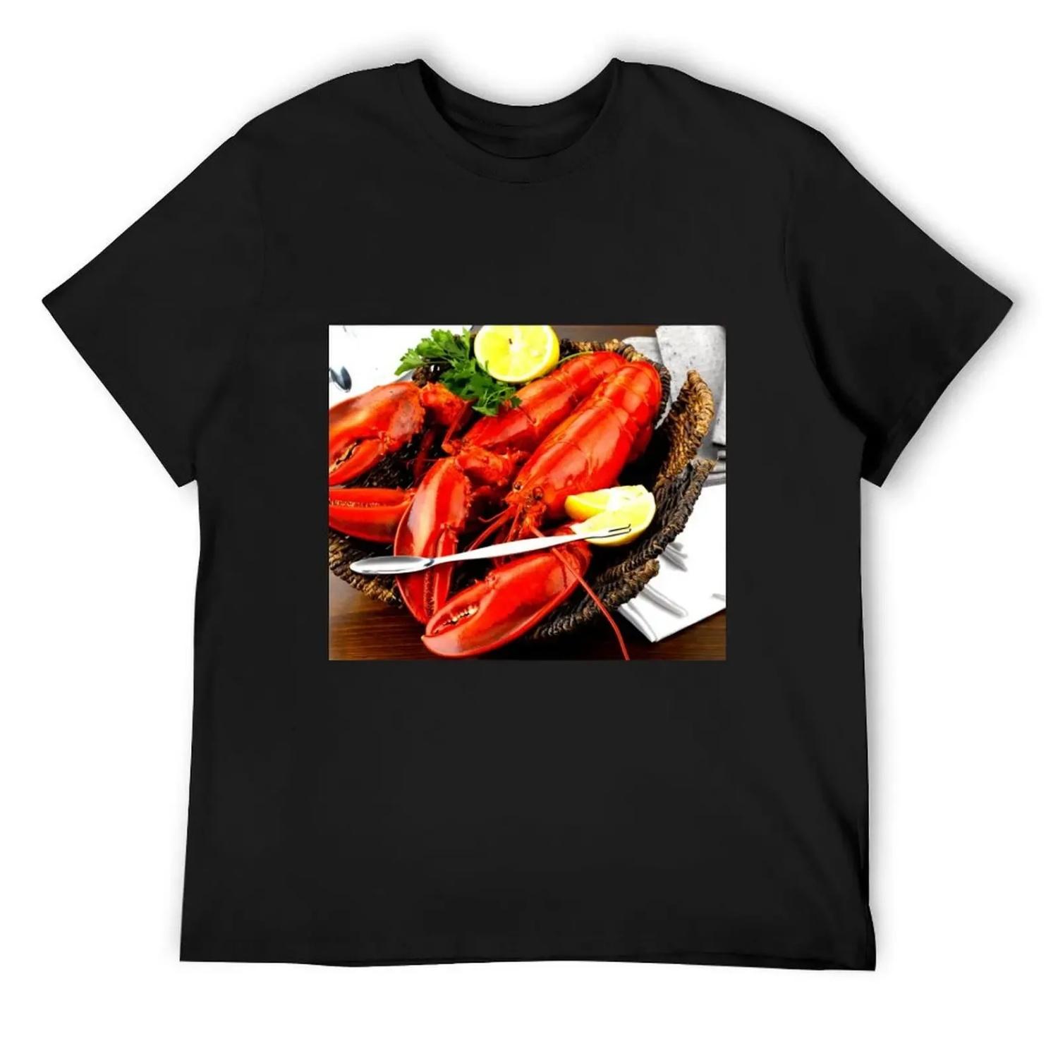 lobster photo with high resolution quality T-Shirt graphic t shirts anime shirt oversized shirts graphic tee men S