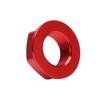 Motorcycle Rear Wheel Axle Nut M22x1.5 Aluminum Replacement for Kawasaki KX125 2003‑2008Red