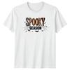 Spooky Season TShirt Retro Bat Spiderweb Halloween Gift For Him And Her