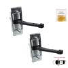 EDP737-1 2 Pieces Front Left AND Right Door Hinge Stop Check Strap Limiter for Ford Ranger ER ET EQ ES 1998-2012 2M34J23552BA
