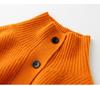 Autumn/Winter 2026 Women's Cashmere Lapel Cardigan - Ribbed Knit Single-Breasted Jacket