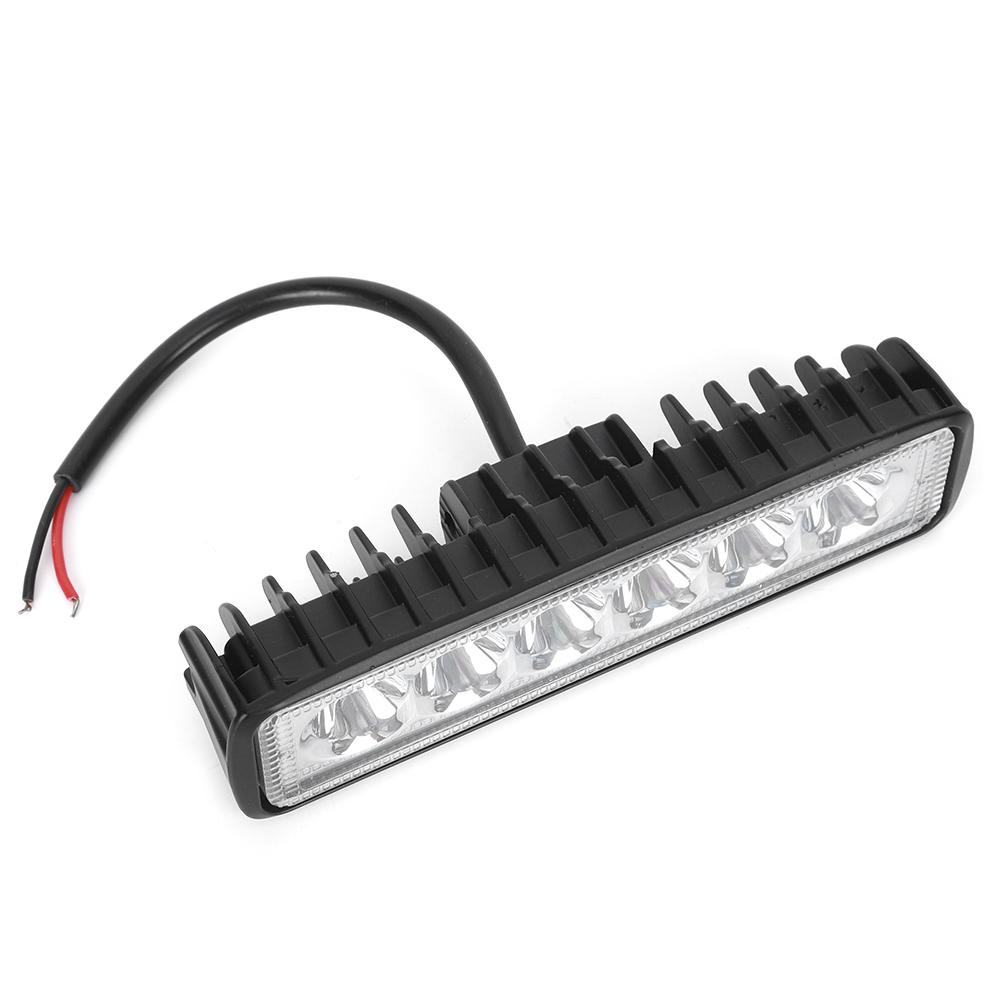 18W 6500K 1800LM 6LED Work Light Bar Waterproof Car Motorcycle Driving Lamp for Off Road