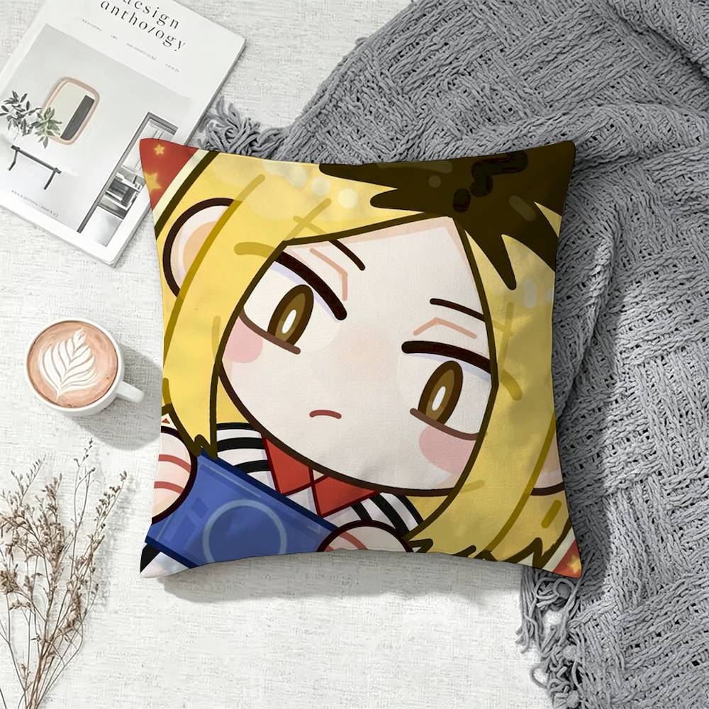 Kenma Kozume H-Haikyuus Square Pillow Case Multi Sizes For Car Home Bedroom Decor Custom Valentine Gifts
