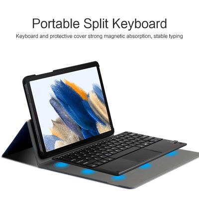 Θήκη πληκτρολογίου για Samsung Galaxy Tab A8 10,5" Sm -X200 X205 Tablet PC Bluetooth Προστατευτικό κάλυμμα βάσης πληκτρολογίου Shell Funda