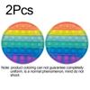 2Pcs Hot Push Bubble Fidget Toys Sensory Autism Special Needs Stress Reliever Squeeze Decompression Toy Fidget Toys For Kids