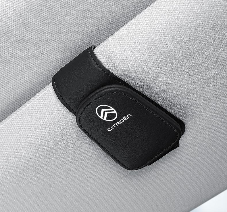 Car Interior Sun Visor Eyeglasses Holder Sunglasses Clip For Citroen Xsara C6 C4 C3 C2 C1 2CV VTS DS3 DS4 DS5 RD3 Cross Berlingo