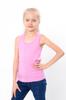 Girls’ Ribbed Cotton Tank Top – Soft & Breathable Undershirt for Everyday Comfort, Summer, 6072-008-2 HC