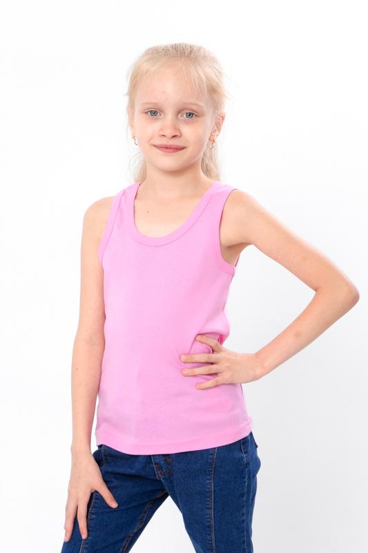 Girls’ Ribbed Cotton Tank Top – Soft & Breathable Undershirt for Everyday Comfort, Summer, 6072-008-2 HC
