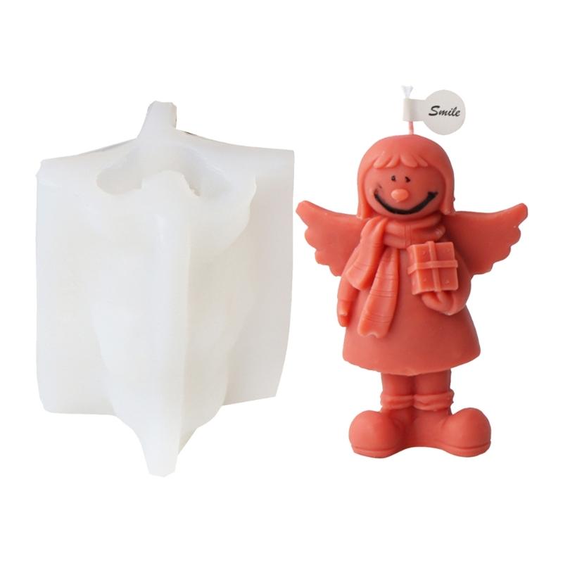 

3D Girl Shaped Candle Mold Aromatherapy Candle Molds Handcrafted Epoxy Resin Plaster Ornaments for Jewelry Enthusiasts 1