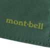Compact Nylon Flat Wallet Designed to Prevent Cards from Bending [Montbell] Men's Bi-fold Wallet, 1133371, (Green (GN))