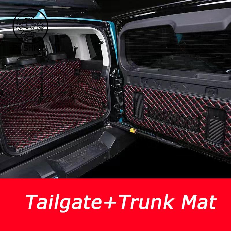 For GMW TANK 300 2026 2025 2027 Car Trunk Protection PU Leather Mat Catpet Interior Modification Cover Part Auto Accessories