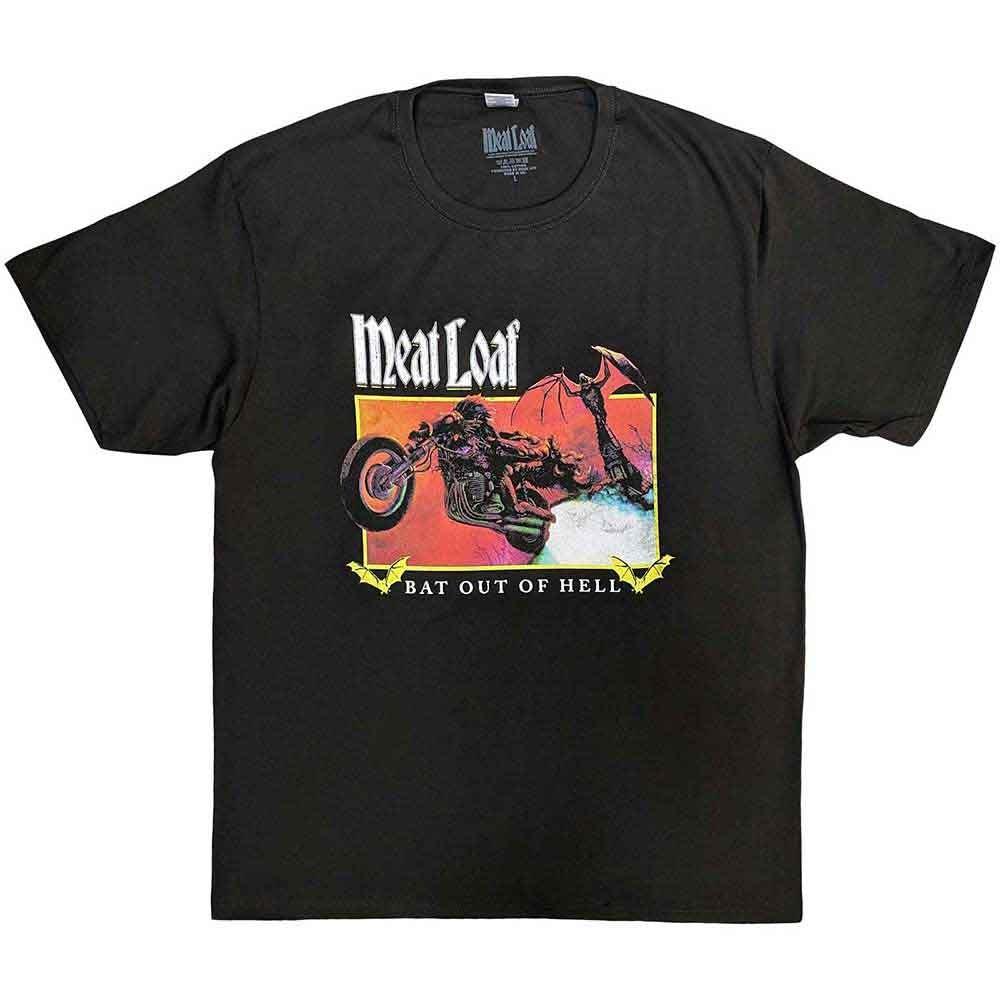 Meat Loaf - Bat Out Of Hell Rectangle (T-Shirt) M