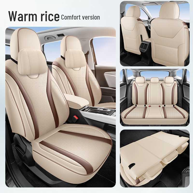 Jetta VS8 25/26 Model Perforated Leather Full-Coverage All-Season Car Seat Covers
