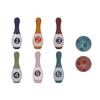 Kids Bowling Set 6PCS Pins and 2PCS Balls Educational Toddlers Mini Bowling Toys for Indoor Outdoor