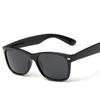 Mode klassische schwarze Sonnenbrille Objektiv Herren Damen Damen Retro Vintage UV400 Brille Brillen