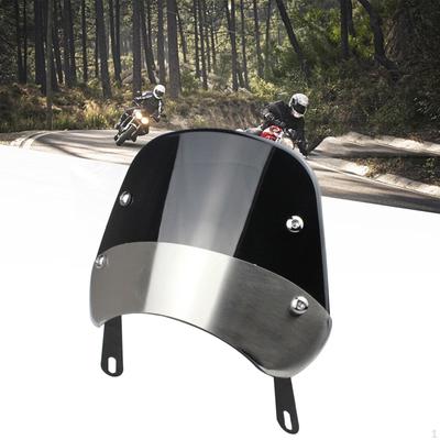Far Cam Motosiklet Parçaları Çerçeve Evrensel Kaplama Rüzgar Deflektörü Motosiklet