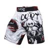 [ORBU] Herren Fitnessshorts, Boxsportshorts, Klettverschluss-Taille, Halbhosen, Training, Fitness, Laufen, Dreiviertellänge, Schnelltrocknend, Atmungsaktiv, Mu
