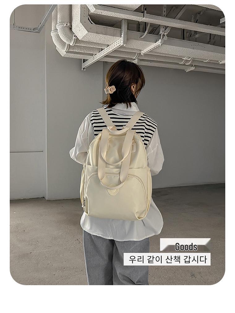 Women's Large Capacity Korean Style Multifunctional Backpack: Casual and Versatile Shoulder Tote for Travel