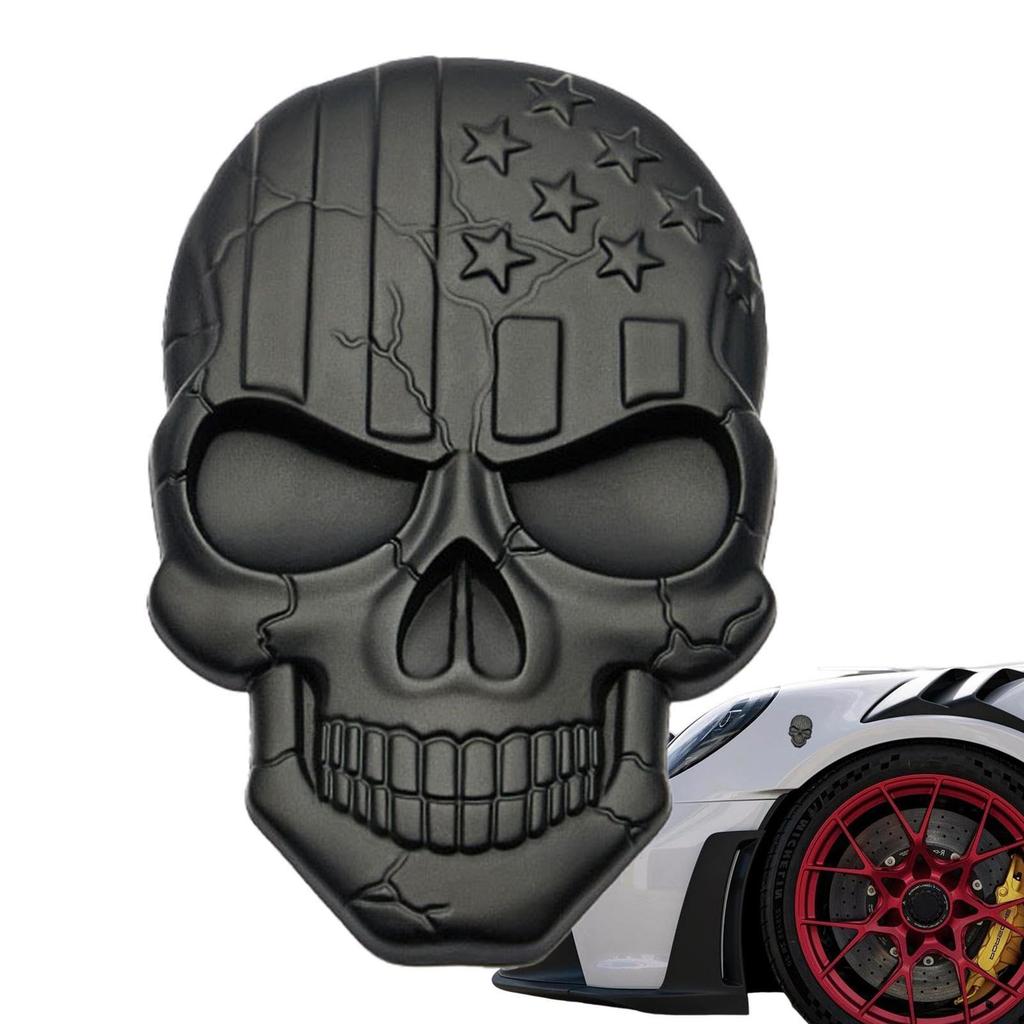 3D Sticker Skull - 3D Heavy Duty Car Decal and Decal | Car Skull