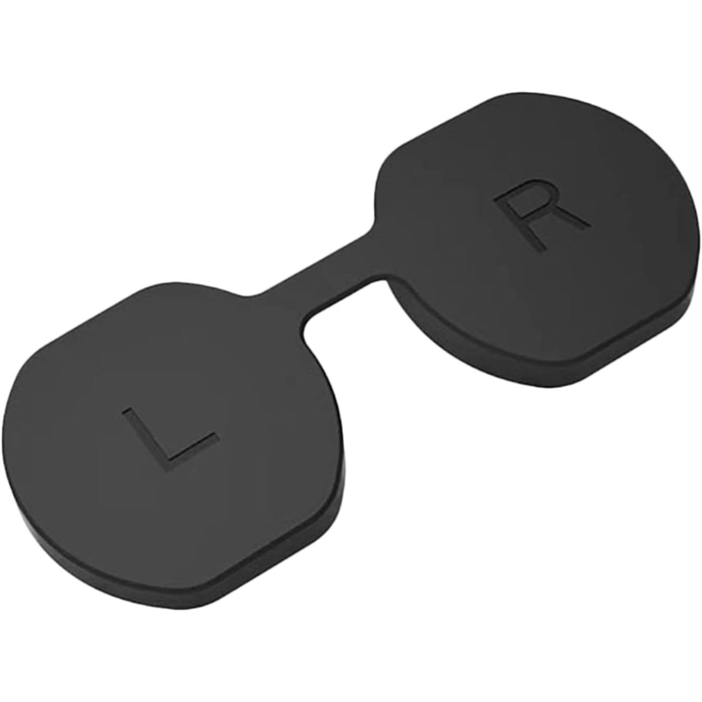 

Защитный чехол, совместимый с PSVR2, утолщенный силиконовый защитный чехол для очков, пылезащитный и устойчивый к царапинам, мягкий колпачок для объектива для аксессуаров PSVR2 14*6*1cm чёрный