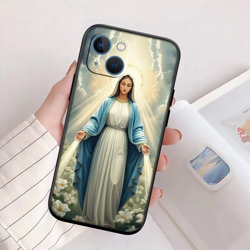BH47 Virgen Maria Phone Case for Samsung Galaxy S20 S21 S22 Ultra FE + Plus A21S A22 A24 A25 A26 A30 A30S A31