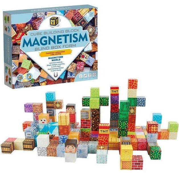 Doris Magnetic Construction Set, Building Blocks, 162 Pieces