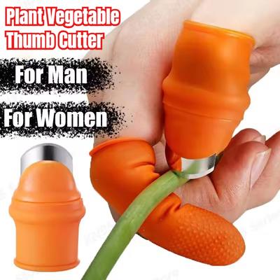 Picking Vegetable Thumb Knife Picking Pepper Bean Angle Iron Nail Picking Vegetable Picking Agricultural Picking Magic Tool