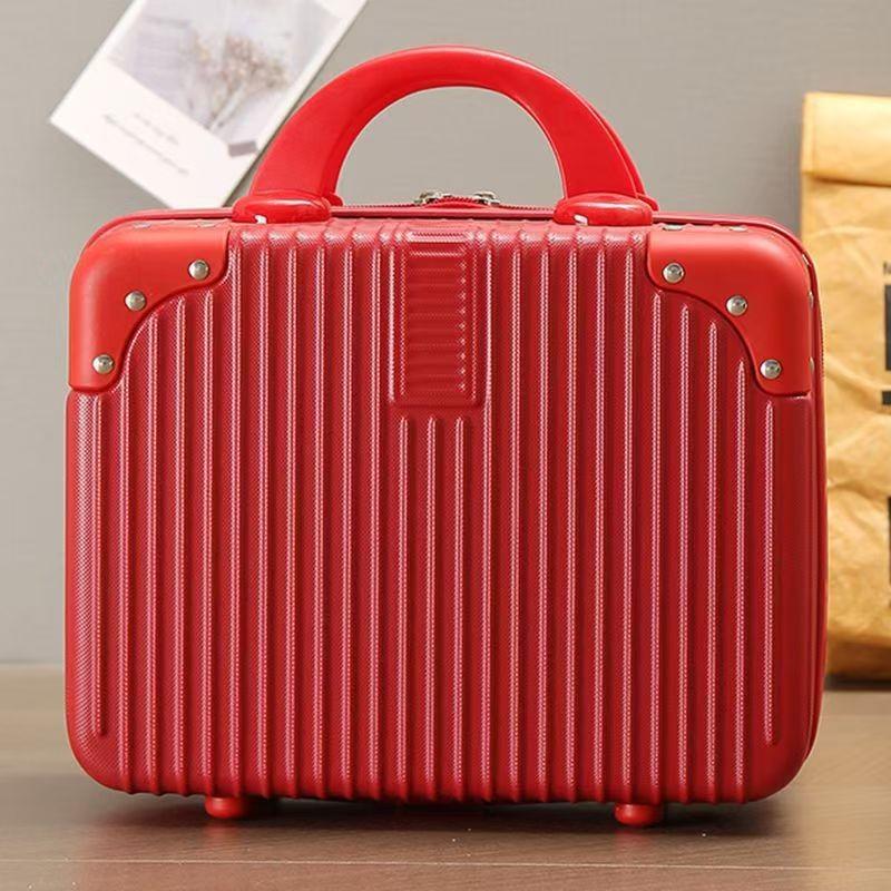 Women's Portable Makeup Tote with Lockable Storage and Carry-On Luggage Option