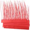 100pcs Red Tamper Seals 250mm Pull Tite Security Tags  Anti Demolition and Anti-theft