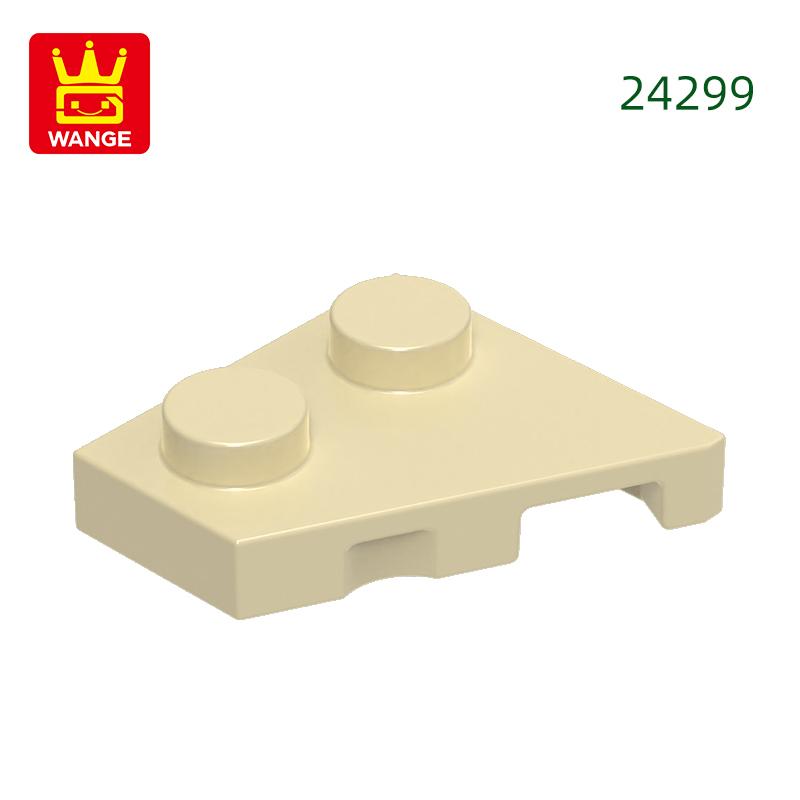 Non-Toxic 201Pcs/Lot 24299 Wedge Plate 2 X 2 Left Block Moc Color Accessories Compatible With Brick Diy Children'S Toy Assembly Parts