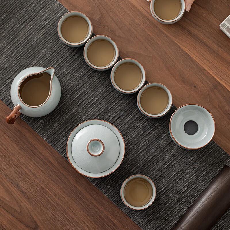 Su's Ceramic Ru Kiln Kung Fu Tea Set