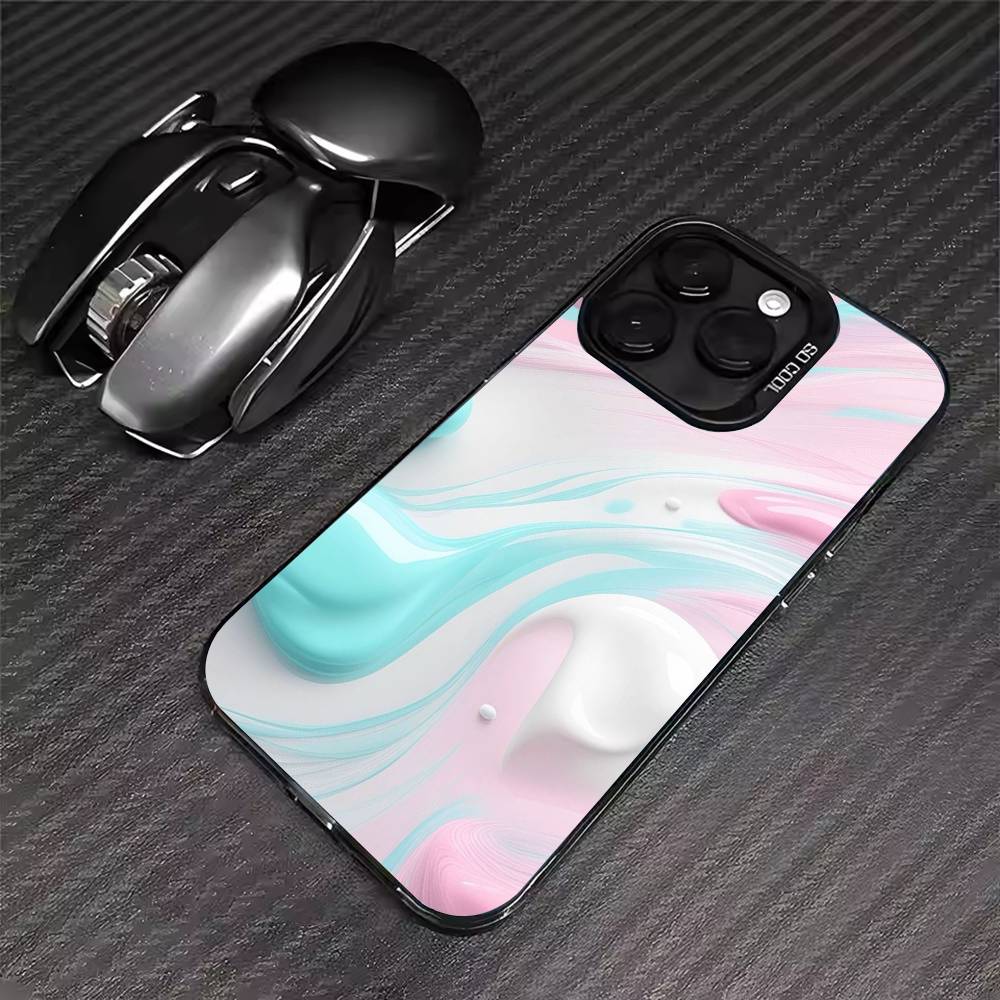 Gradient Silicone Phone Case For iPhone 17 16 15 14 13 12 11 Pro Max XS Max 7 8 Plus Shockproof Silicone Matte Cover