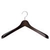 Nakata Hanger - Made In Japan Wooden Men's Jacket Hangers, Set of 5, Smoke Brown, SET-01N (430mm)